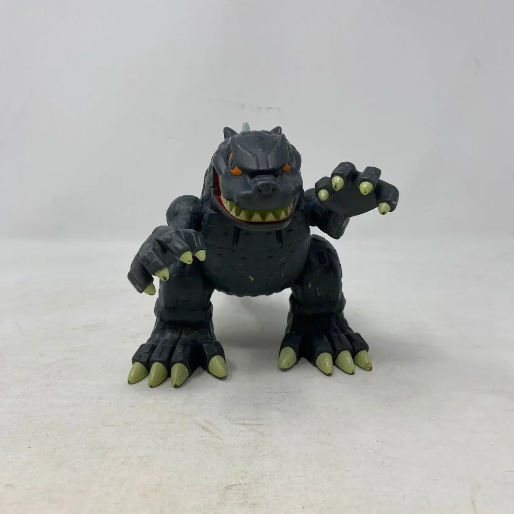 Bandai 2011 Godzilla Chibi‎ Figure Toho Dark Grey Vinyl Action Figure 81111